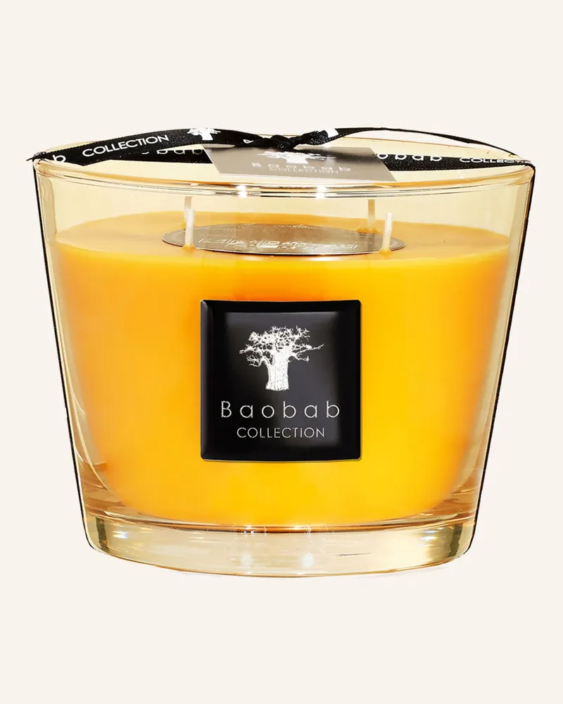 Baobab Collection Duftkerze ZANZIBAR SPICES Gelb
