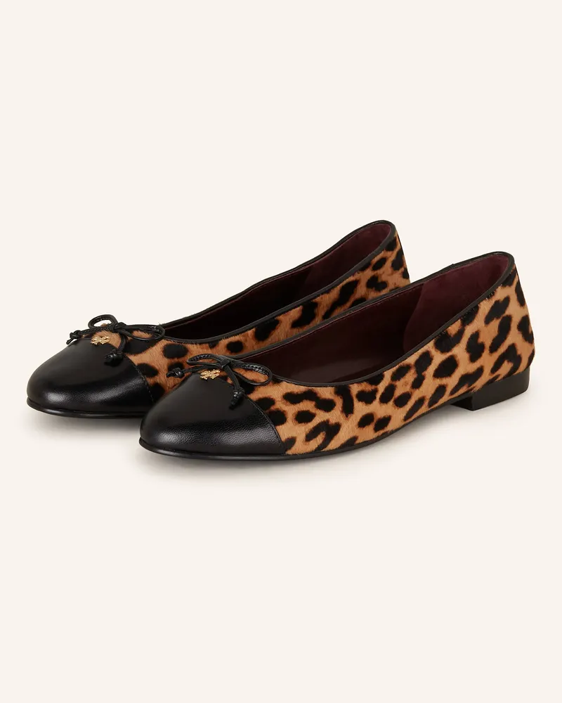 Tory Burch Ballerinas Cognac