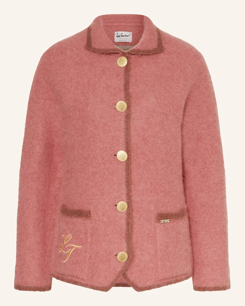 Luis Trenker Jacke Luandrea Mit Alpaka rosa Altrosa