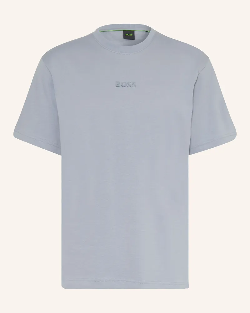 HUGO BOSS T-Shirt blau Grau