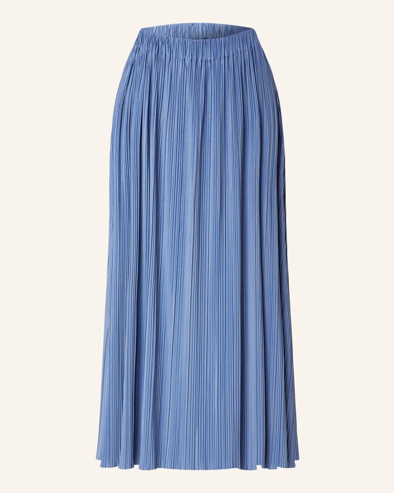 Samsøe & Samsøe Plisseerock UMA Hellblau