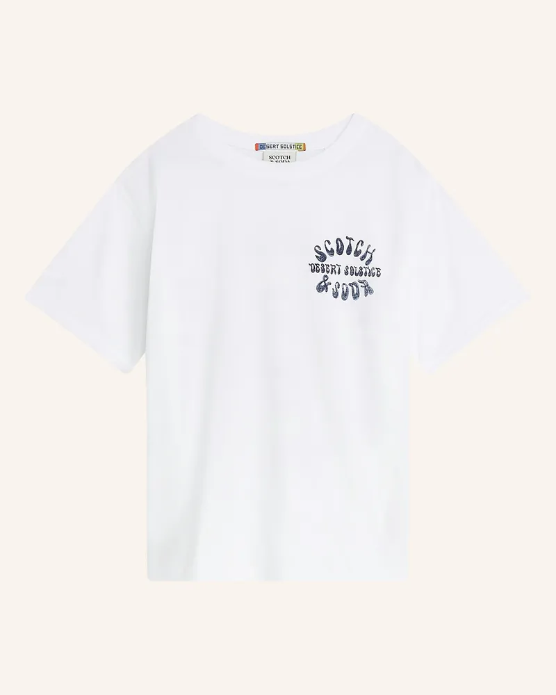 Scotch&Soda T-Shirt weiss Weiss
