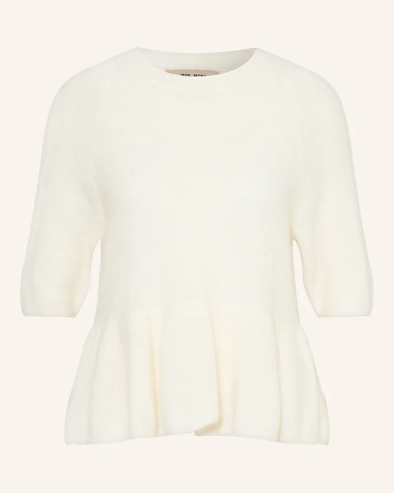Mos Mosh Strickshirt Mmthora Mit Alpaka weiss Creme