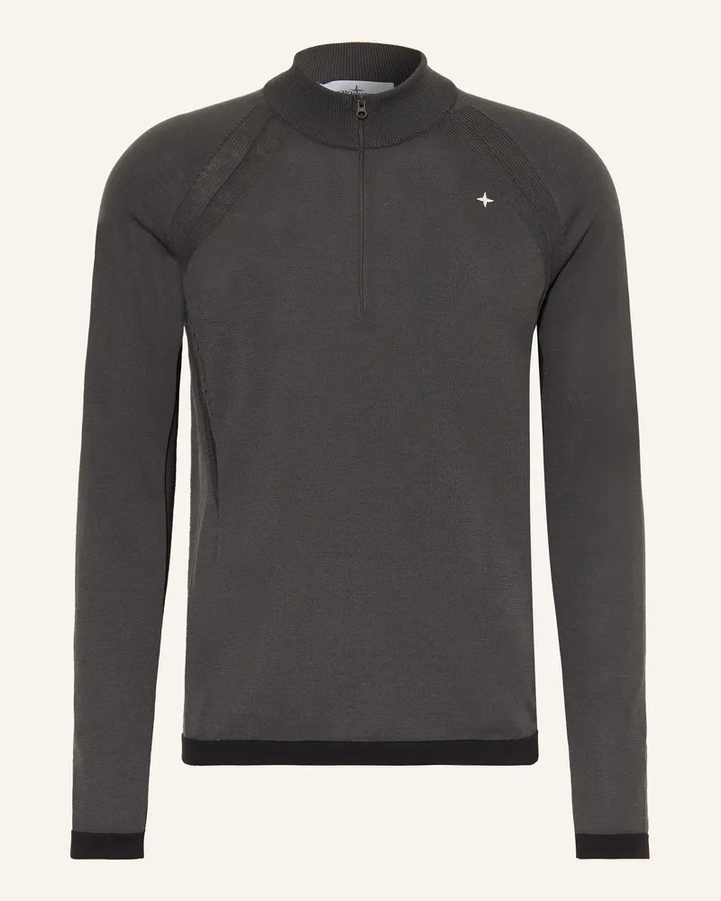 Stone Island Troyer Dunkelgrau