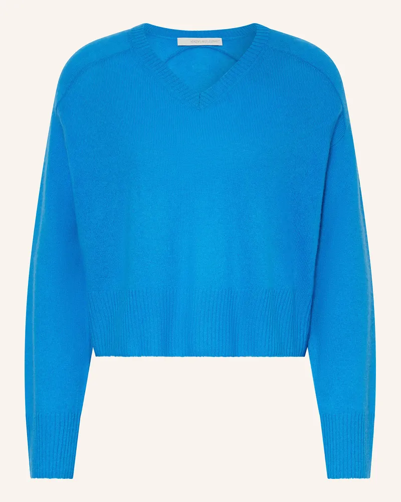 Herzen's Angelegenheit Cashmere-Pullover Blau