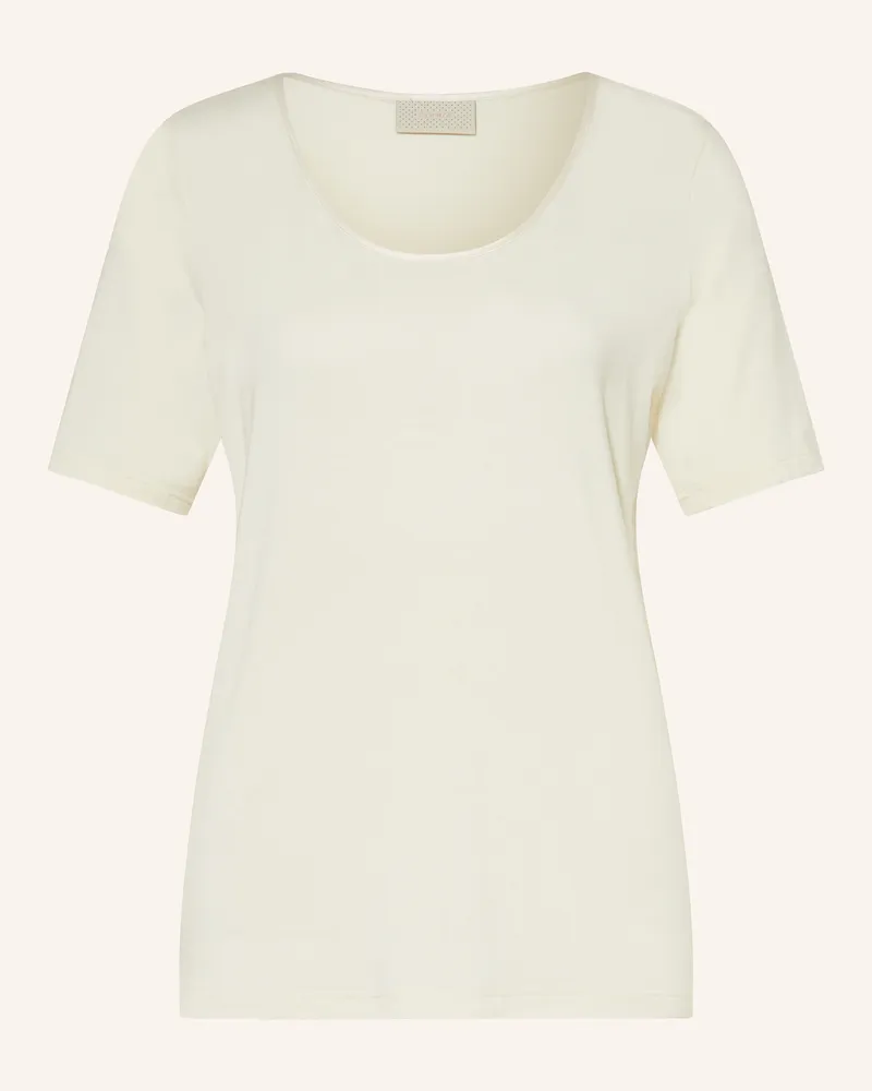 Essenza Schlafshirt Julot Uni weiss Ecru