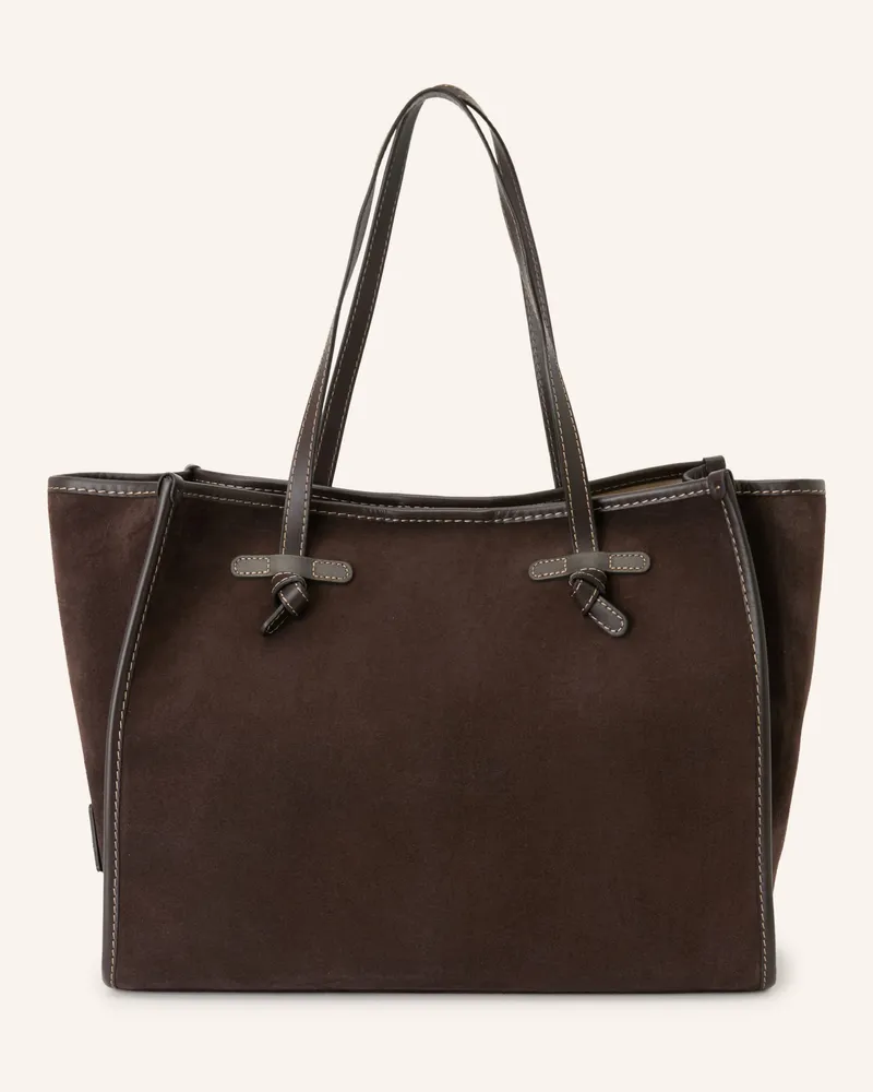 Gianni Chiarini Shopper Marcella Mit Pouch braun Dunkelbraun