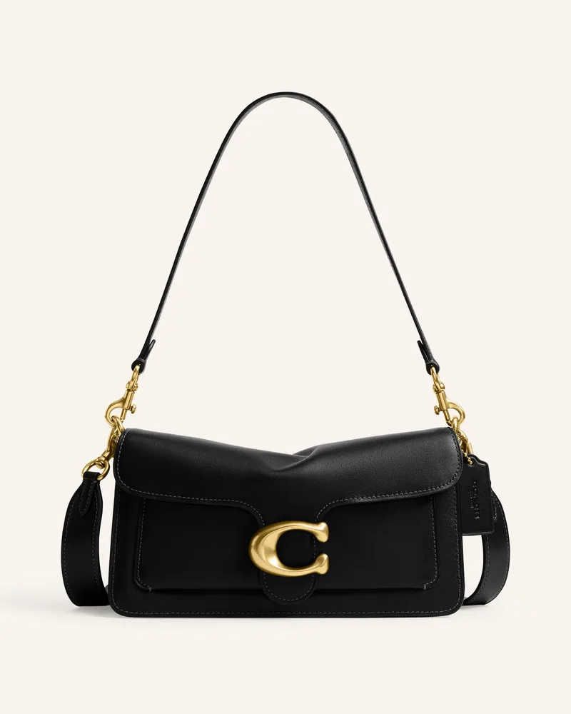 Coach Schultertasche Tabby schwarz Schwarz