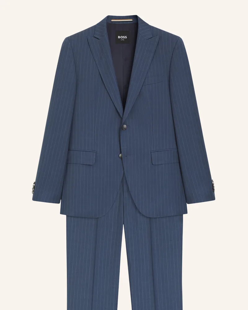 HUGO BOSS Business Anzug H-JECKSON-2PCS-PK261 Regular Fit Blau