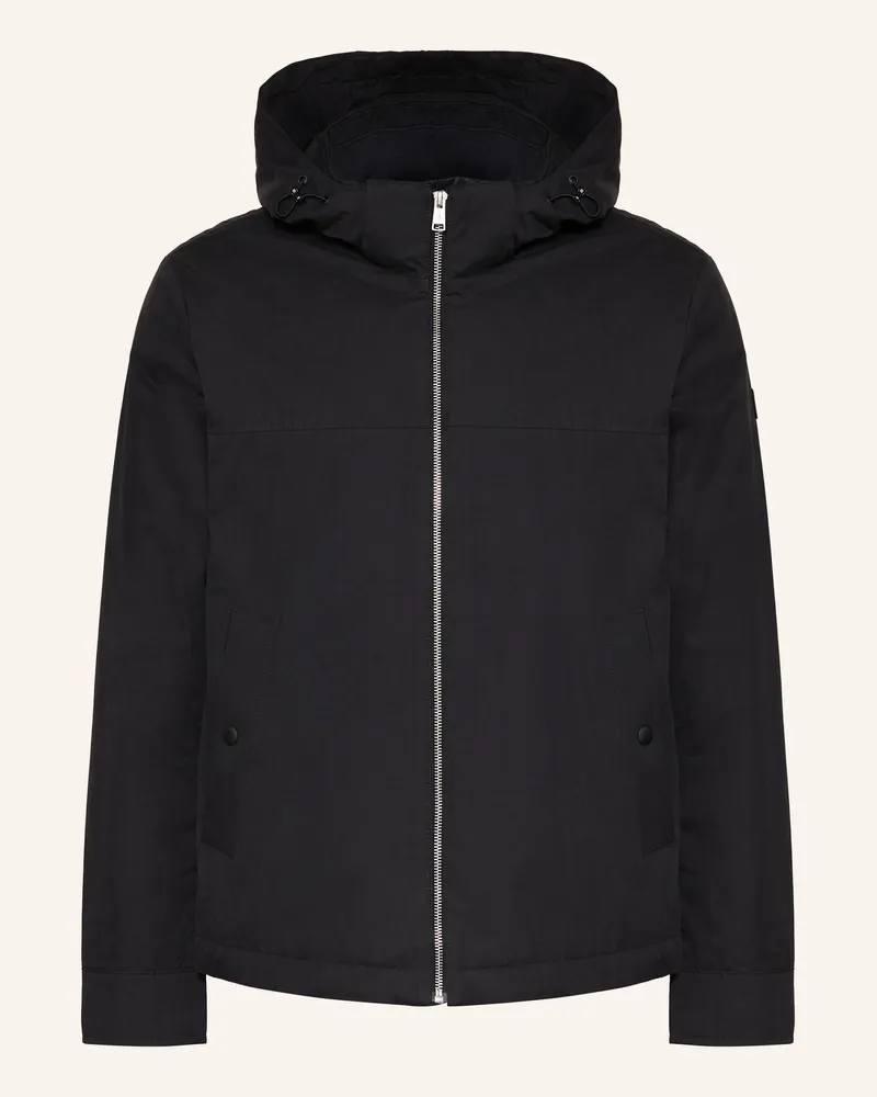 Marc O'Polo Jacke Mit Abnehmbarer Kapuze schwarz Schwarz