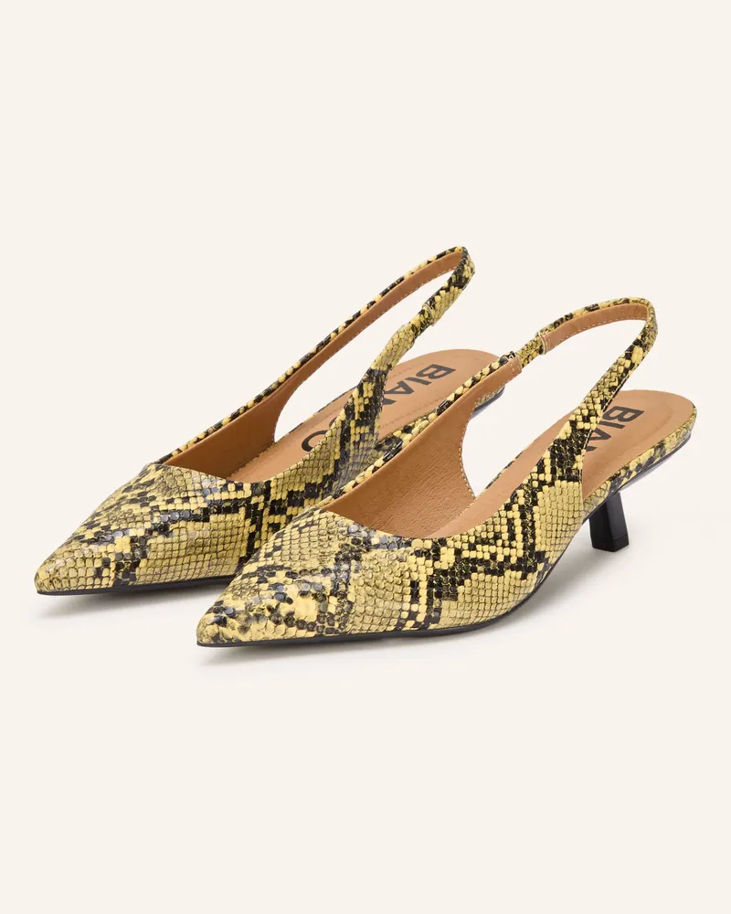 BIANCO. Slingpumps Biakristin gelb Gelb