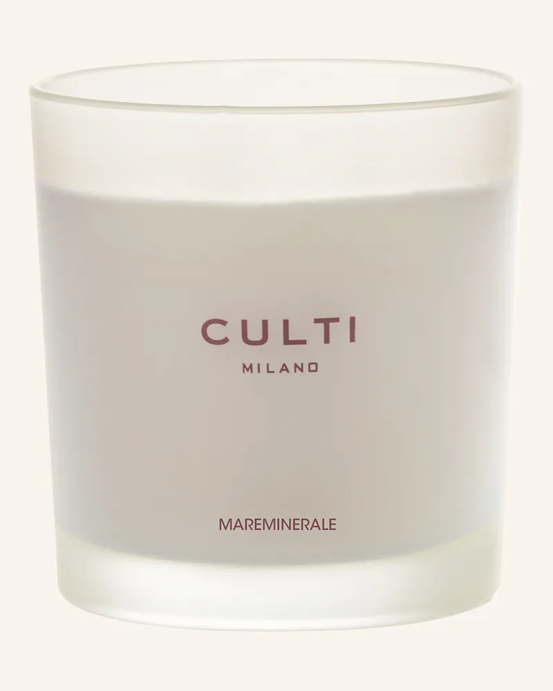 Culti Duftkerze Mareminerale weiss Weiss