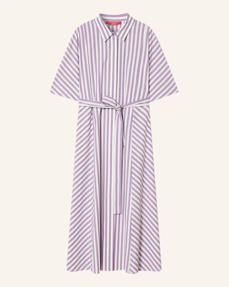 Marina Rinaldi Hemdblusenkleid Mrsflirt lila Weiss