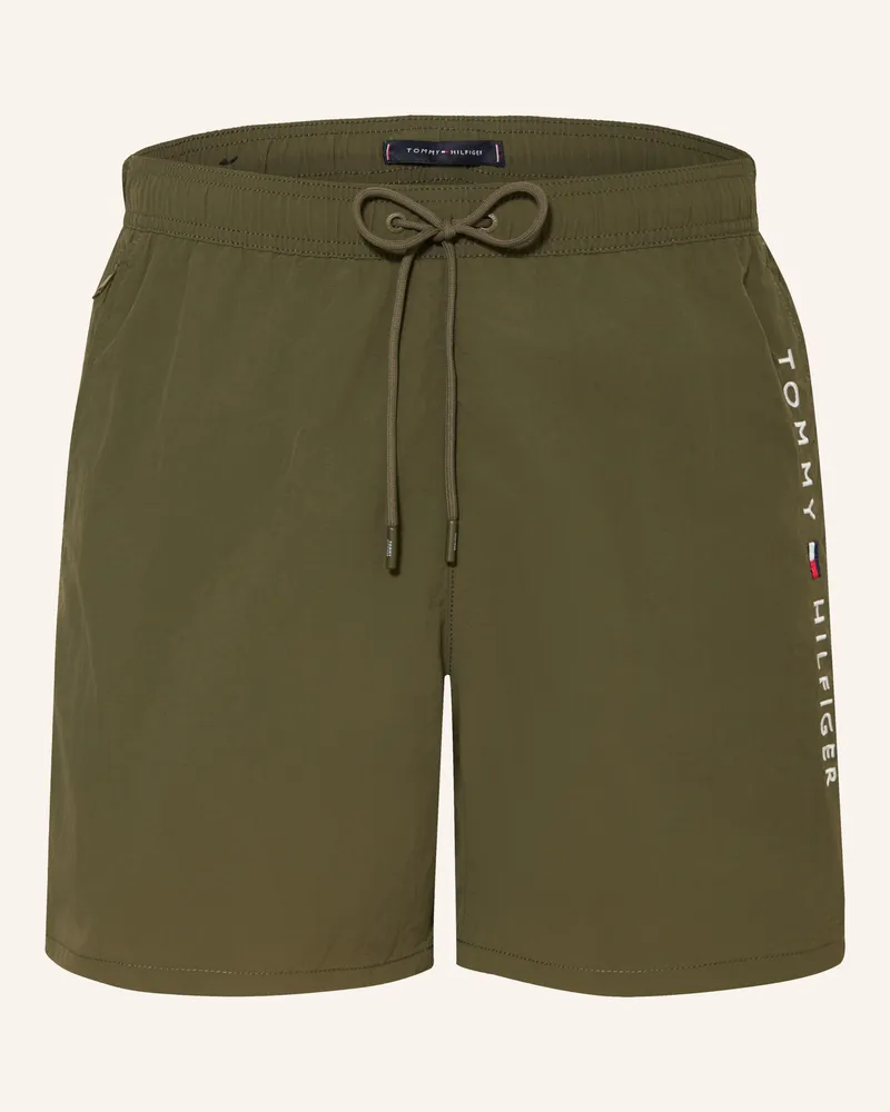 Tommy Hilfiger Badeshorts gruen Khaki