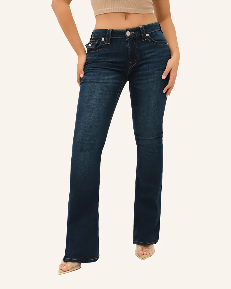 True Religion Flare Jeans Dunkelblau