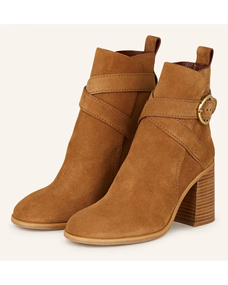 See by Chloé Stiefeletten LYNA - COGNAC Braun