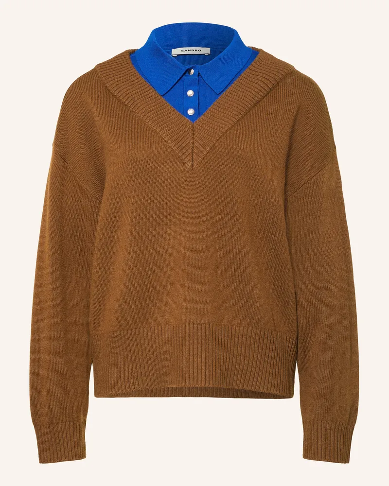Sandro Pullover braun Braun