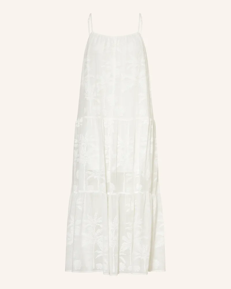 watercult Strandkleid Euphoric Bloomwave Aus Spitze weiss Ecru