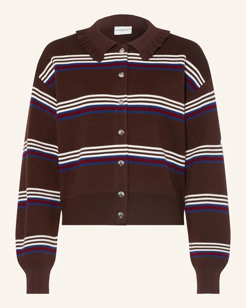Claudie Pierlot Strickjacke braun Dunkelbraun