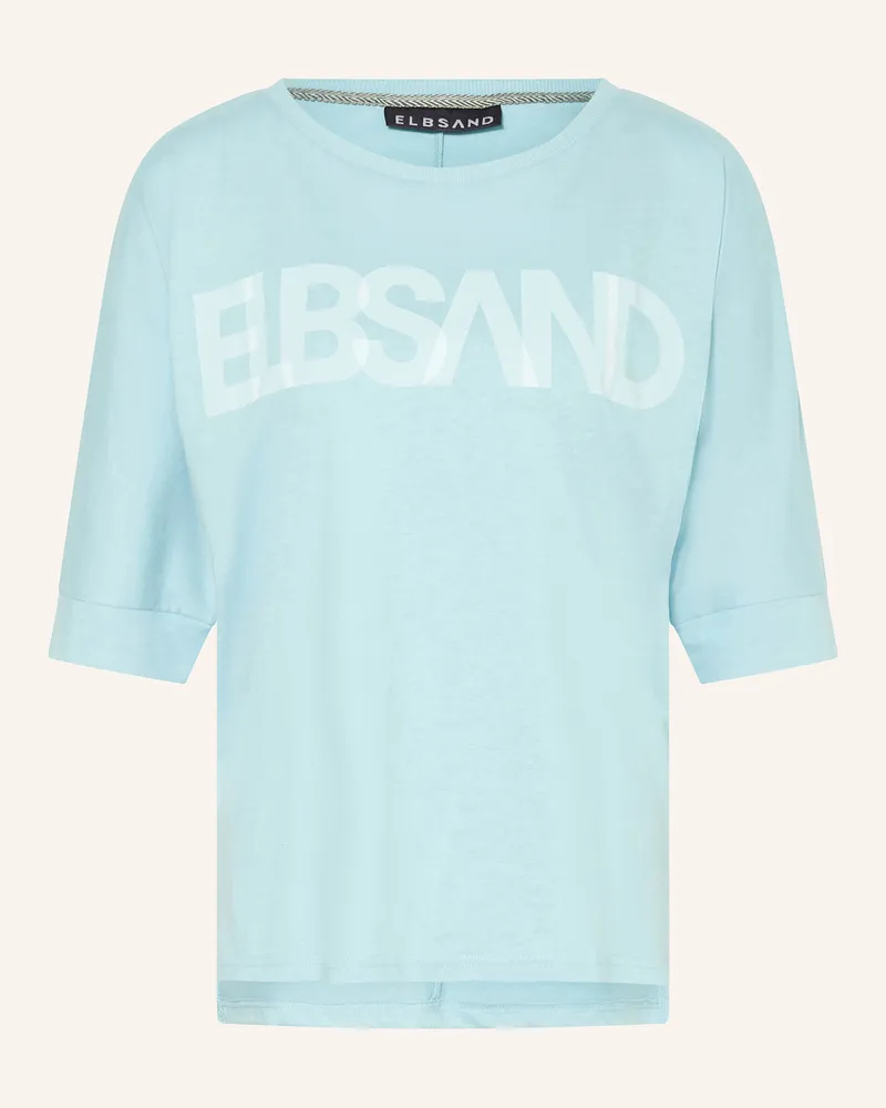ELBSAND Shirt IMANI mit 3/4-Arm Hellblau