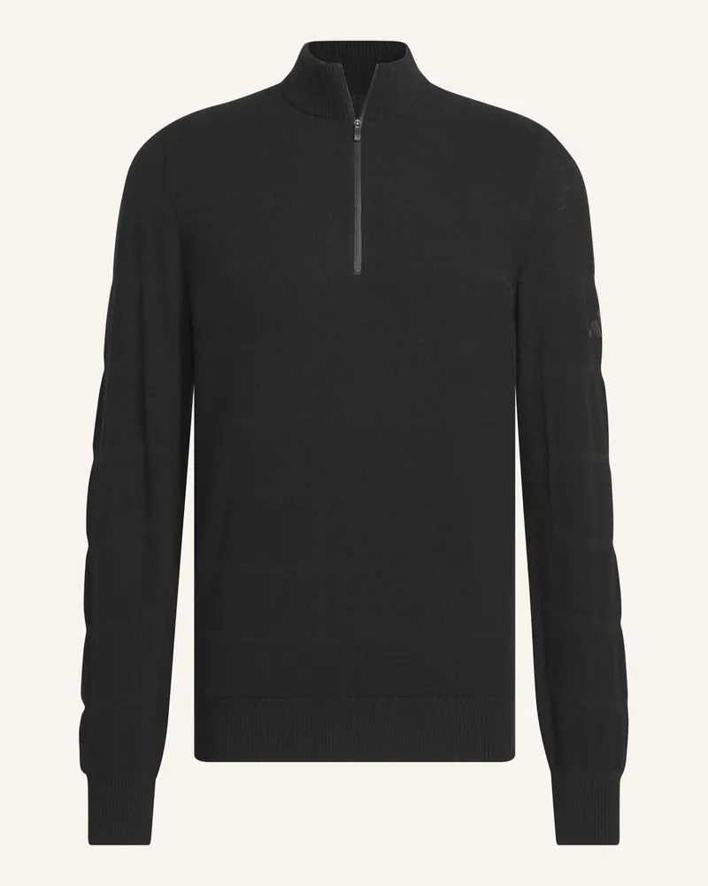 adidas ULTIMATE365 TOUR WIND KNIT QUARTER-ZIP Schwarz