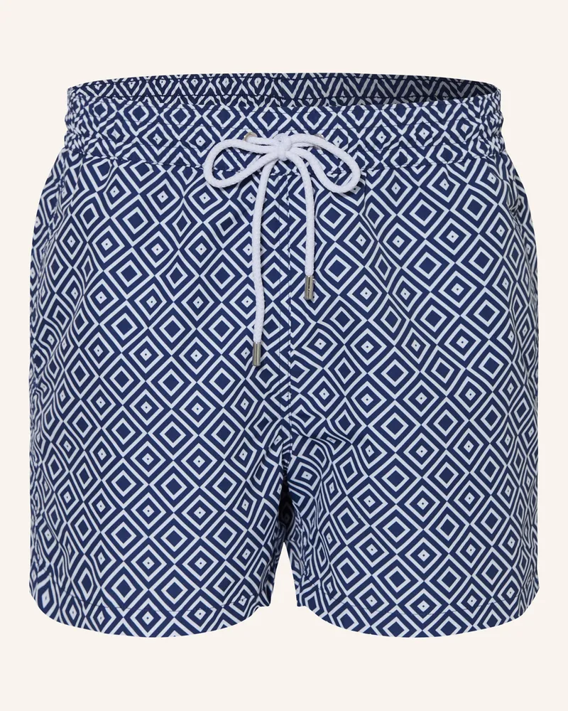 Frescobol Carioca Badehose Angra blau Weiss