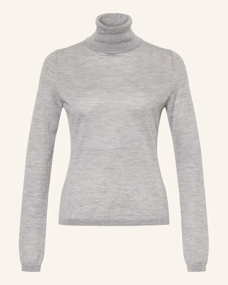 FTC Cashmere Rollkragenpullover Mit Cashmere grau Hellgrau