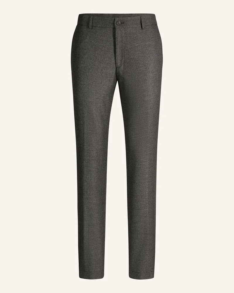 JOOP! Stoffhose Slim Fit schwarz Schwarz