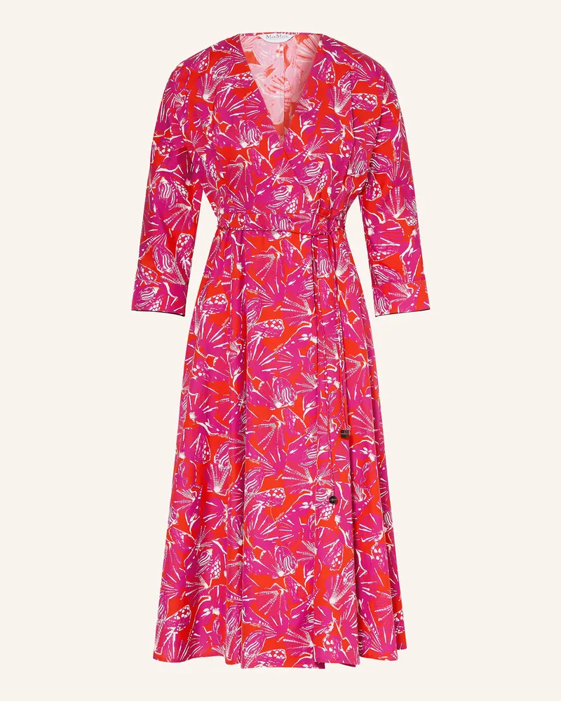 Max Mara Wickelkleid Camino lila Rot