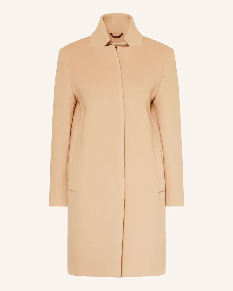 Cinzia Rocca Wollmantel Beige
