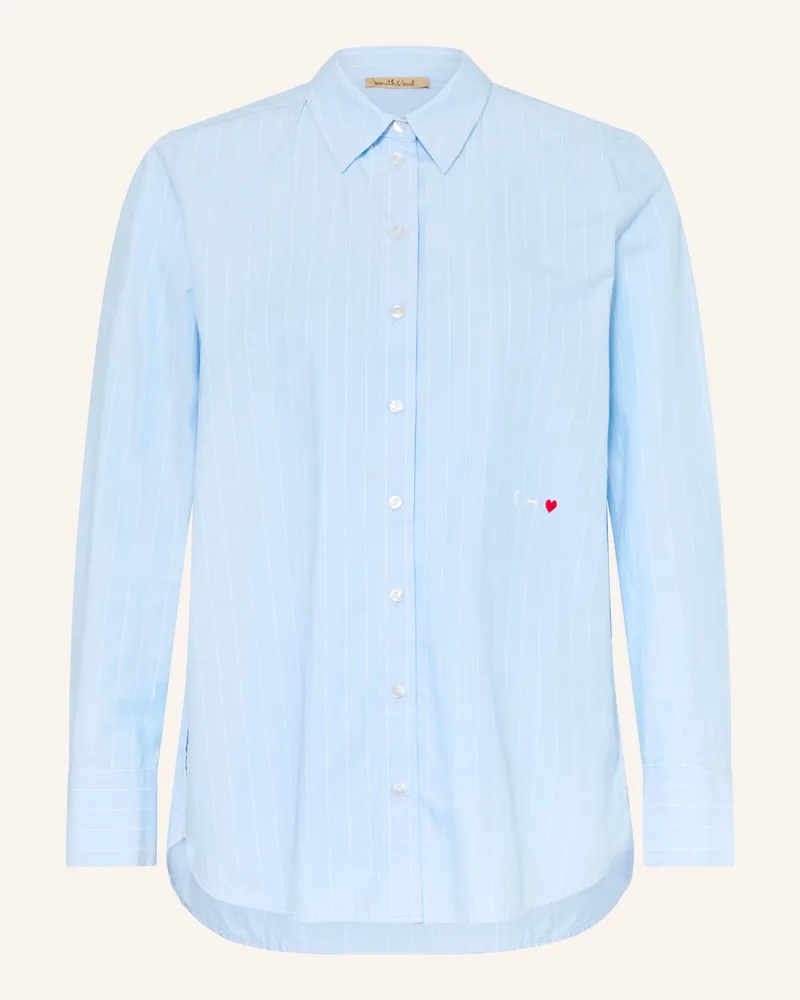 Smith & Soul Hemdbluse blau Hellblau