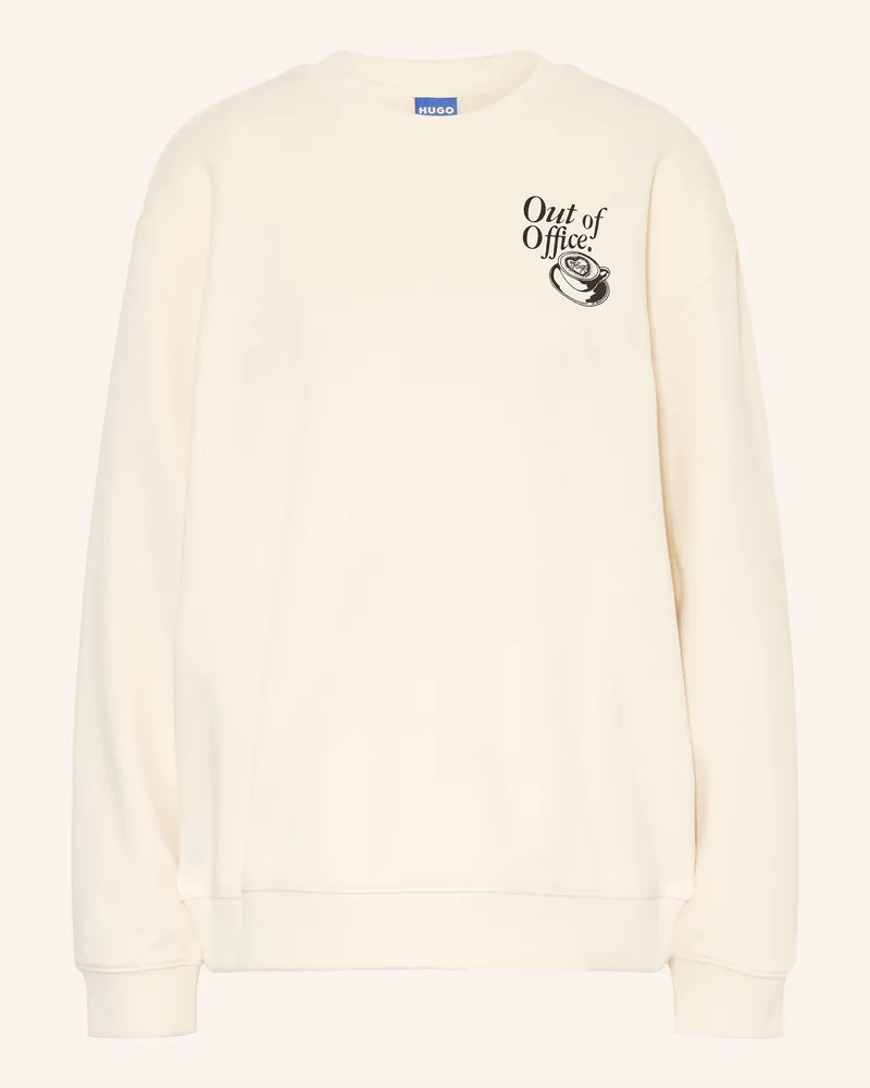 HUGO BOSS Sweatshirt CLASSIC Creme