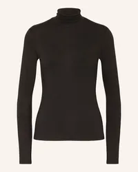 Max Mara Rollkragenshirt MULTIF Schwarz