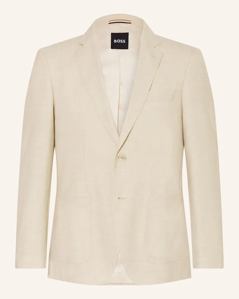 HUGO BOSS Anzugsakko Janson Regular Fit beige 286