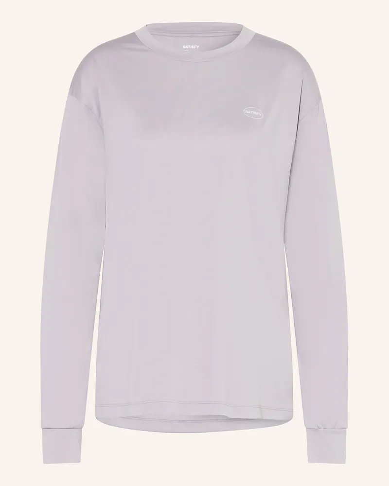 Satisfy Laufshirt AURALITE Helllila