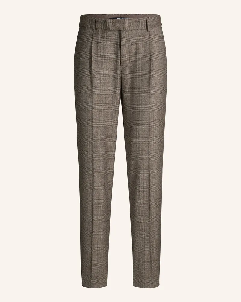 JOOP! Anzughose Regular Fit braun Hellbraun