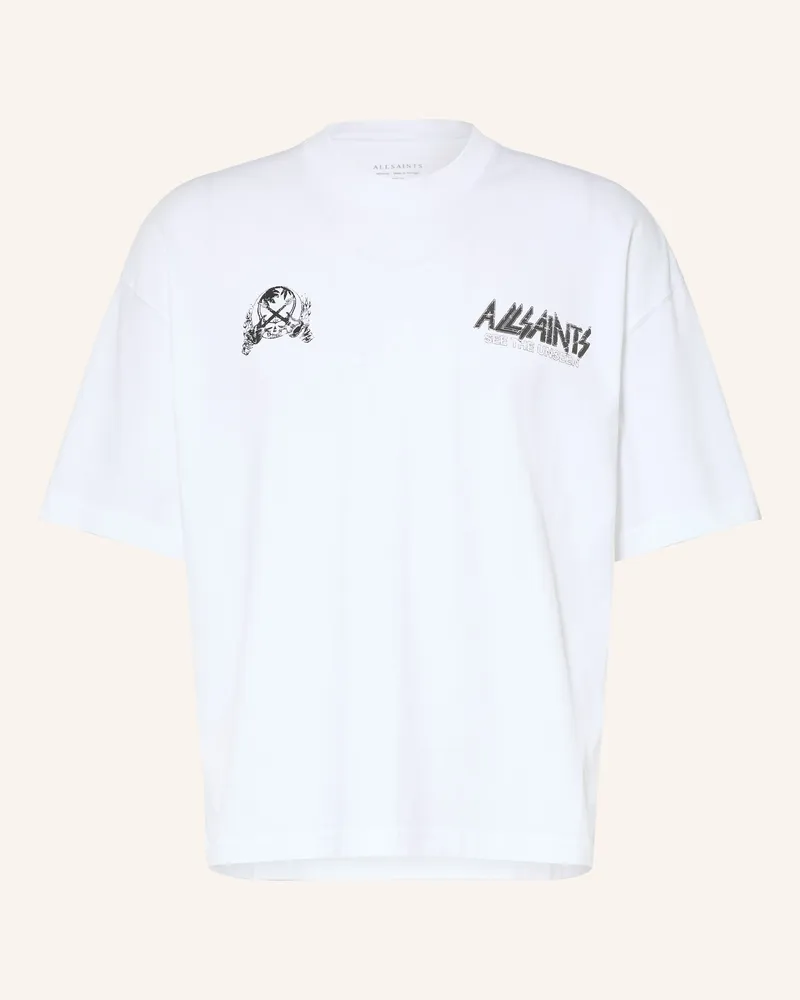 AllSaints T-Shirt Chromium weiss Weiss