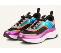 Sneaker KENSINGTON - BLAU/ PINK/ ORANGE