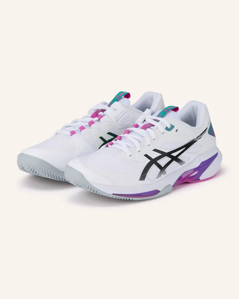 Asics Tennisschuhe Solution Speed Ff 4 Clay weiss Weiss