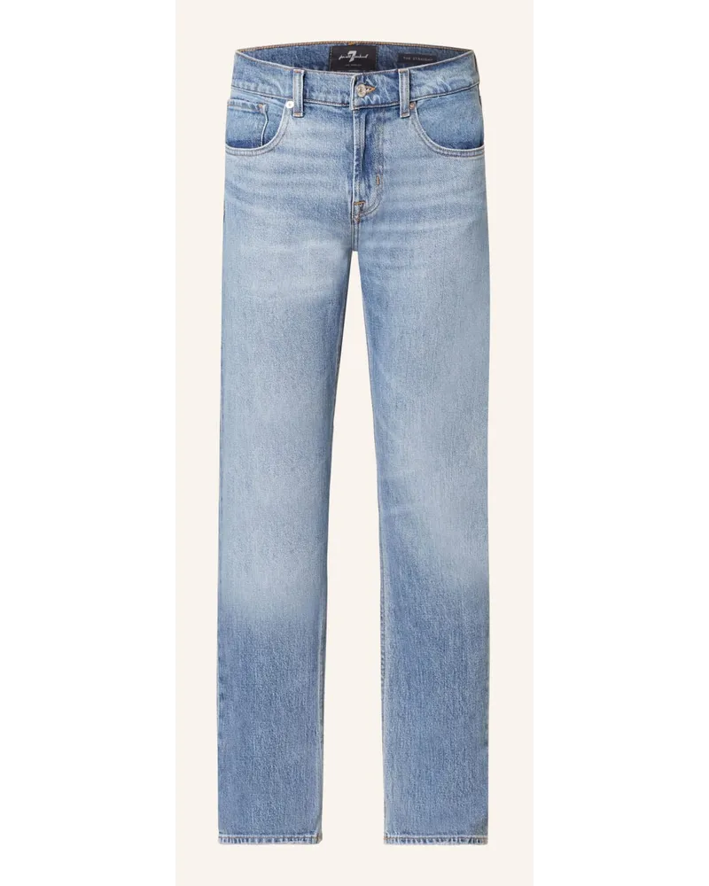 7 for all mankind Jeans THE STRAIGHT Straight Fit Blau