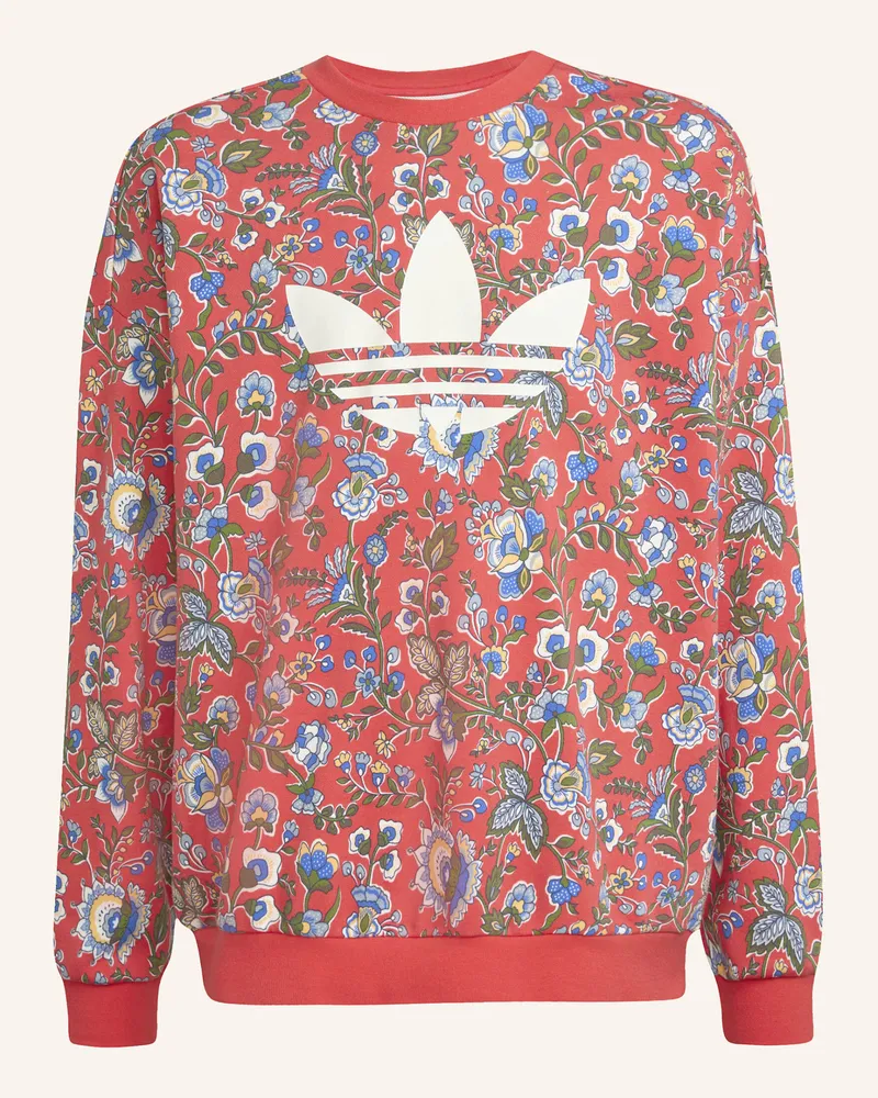 adidas ADIDAS ORIGINALS X LIBERTY LONDON KIDS SWEATSHIRT Rot