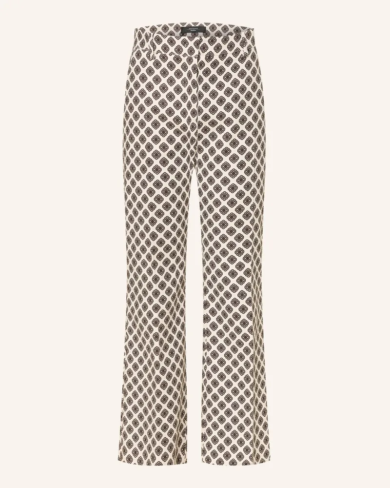 Max Mara 7/8-Hose Onde beige Creme