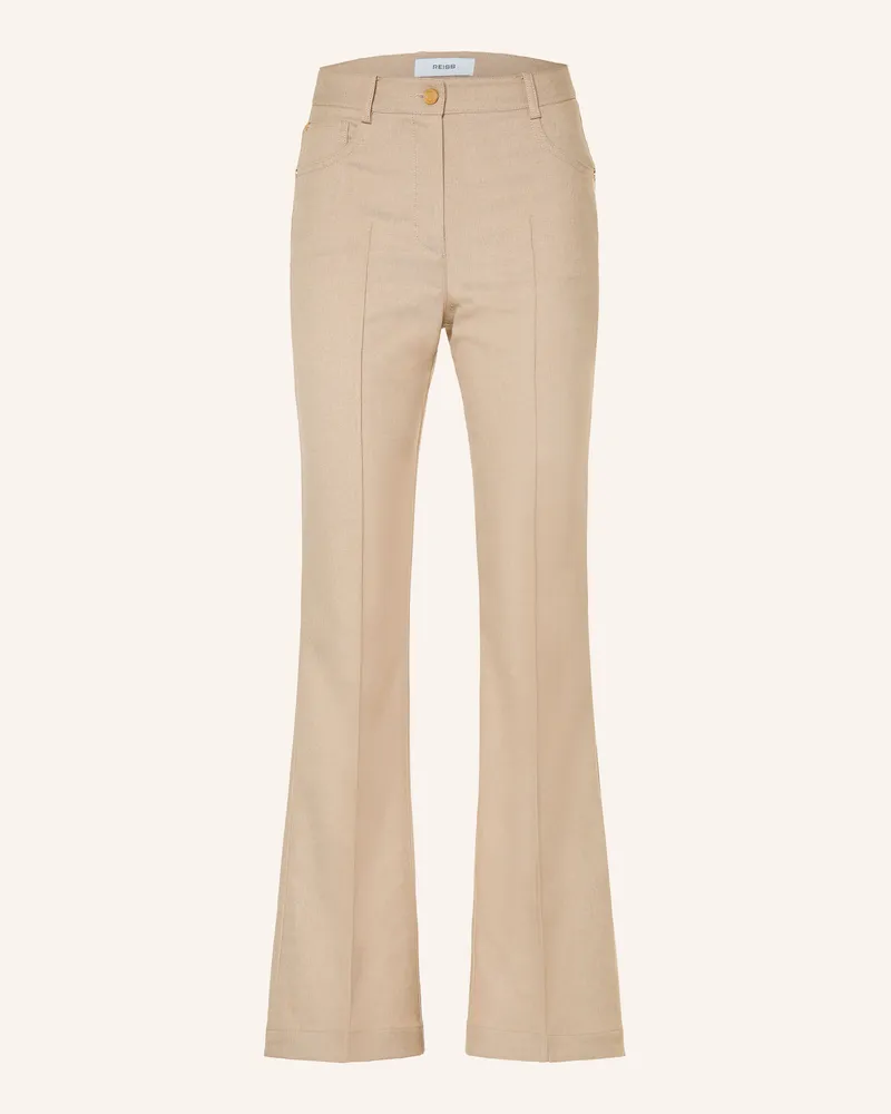 Reiss Bootcut-Hose Sofia beige 03