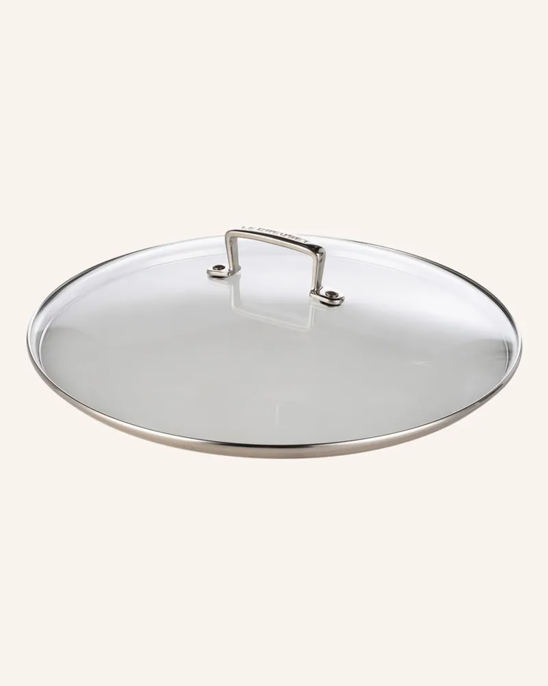 Le Creuset Topfdeckel weiss Weiss