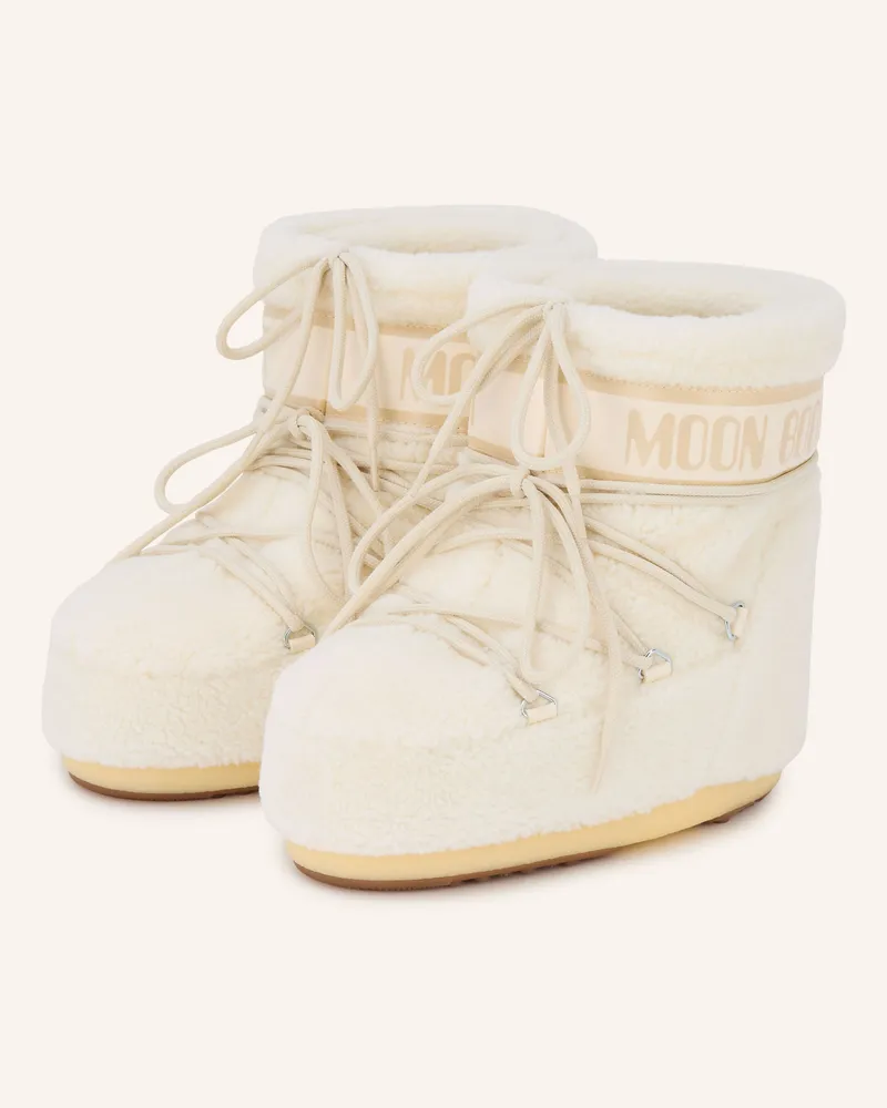Moon Boot Moon Boots Icon Low weiss Ecru