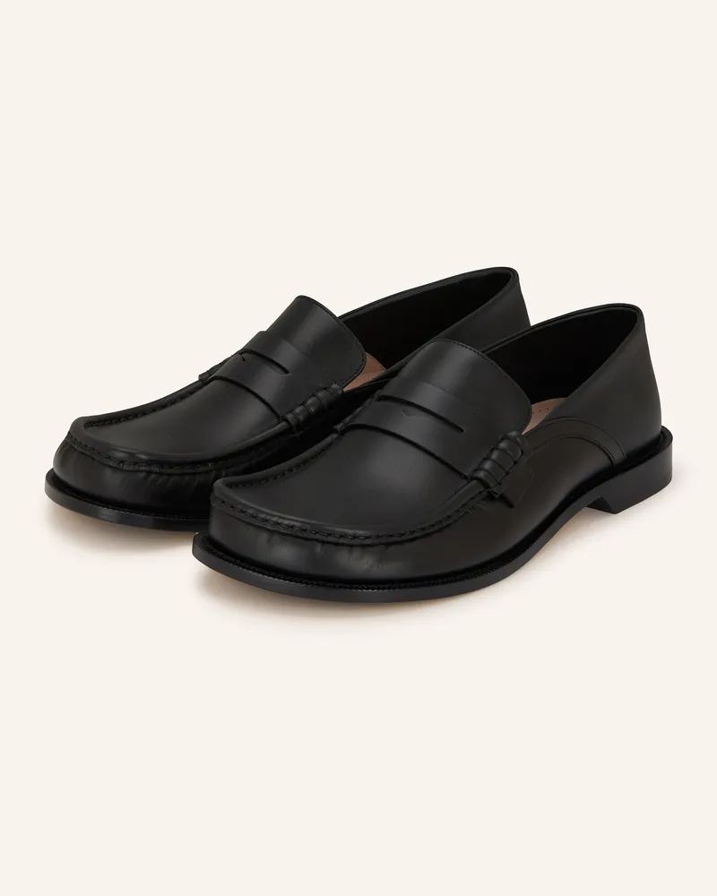 Loewe Penny-Loafer schwarz Schwarz