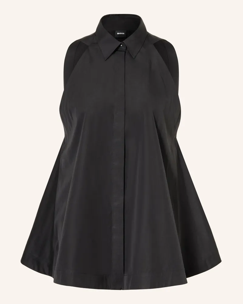 HUGO BOSS Blusentop BECOLA Schwarz
