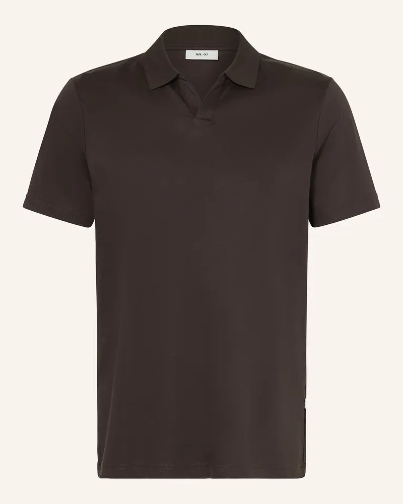 NN 07 Jersey-Poloshirt Paul braun Dunkelbraun