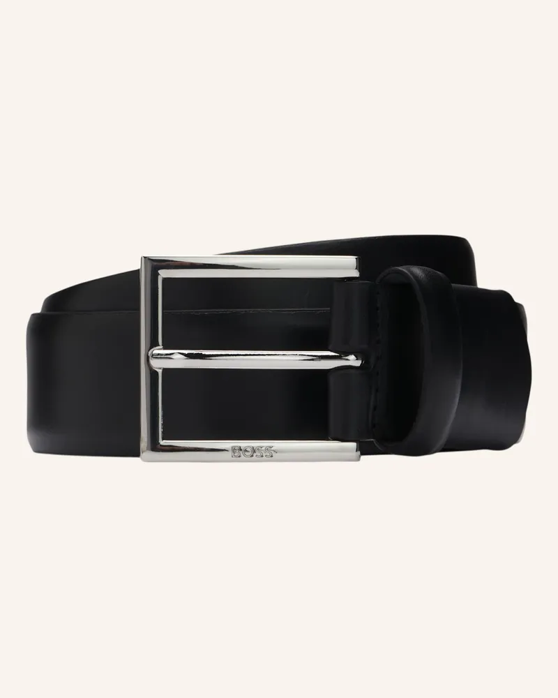 HUGO BOSS Business Gürtel Dressletic_Sz35 schwarz Schwarz