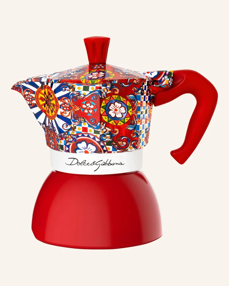 Dolce & Gabbana Casa Espressokocher Rot